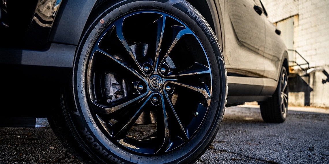 2020 Buick Encore GX Blackout Build Powder Coat Wheels