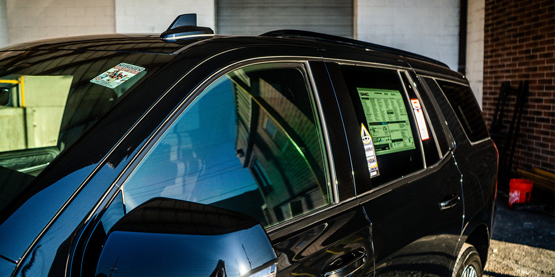 2021 GMC Yukon Denali Blackout Build Chrome Delete