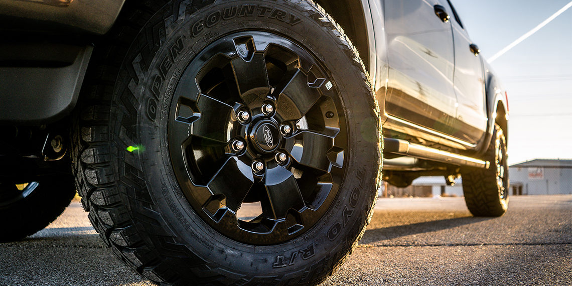 2021 Ford Ranger Lariat Offroad Build Wheels