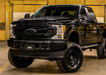 2021 Ford F150 Super Duty Blackout Build Hero