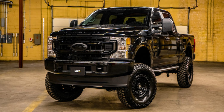 2021 Ford F150 Super Duty Blackout Build Hero