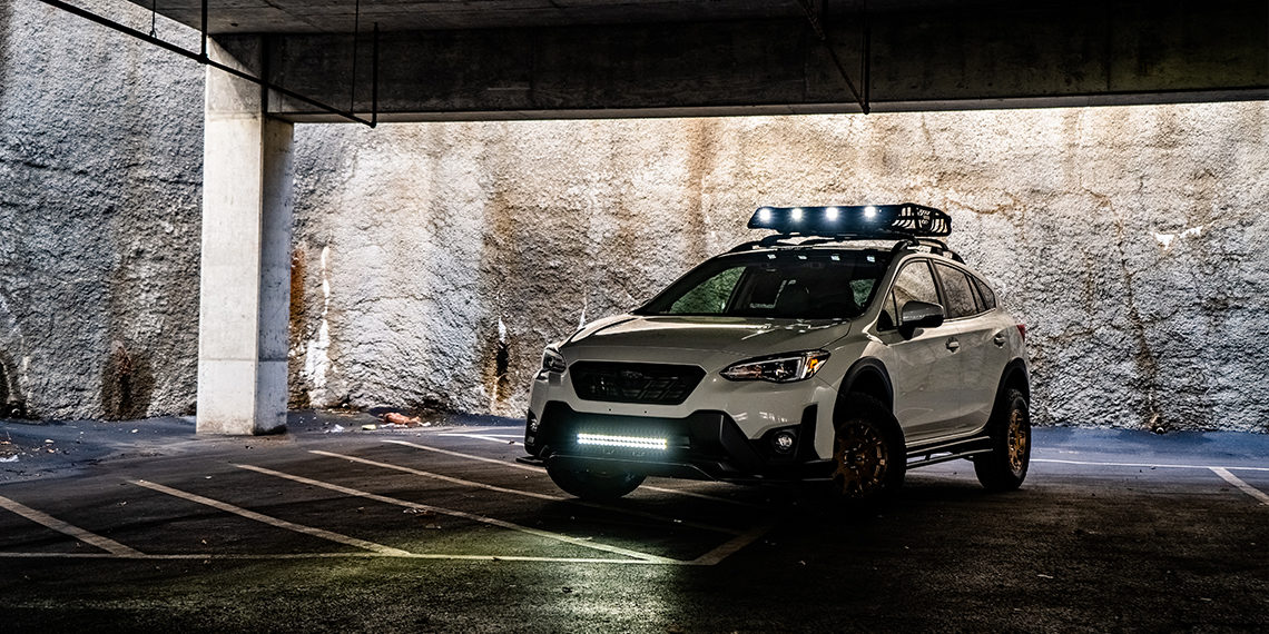 2021 Subaru Crosstrek Overland Build Hero Wide Angle