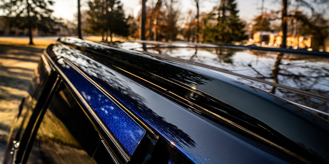 2021 GMC Yukon Denali Blackout Build Painted Roof Rails