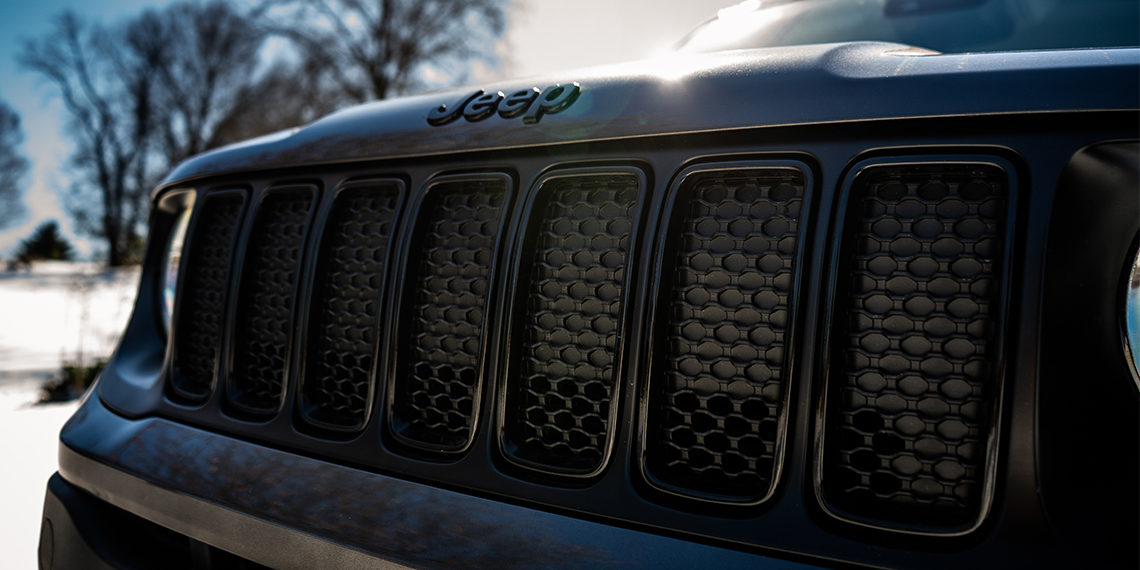 2021 Renegade Upland Edition Offroad Build Painted Grille