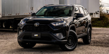 2021 RAV4 LE Blackout Build Hero