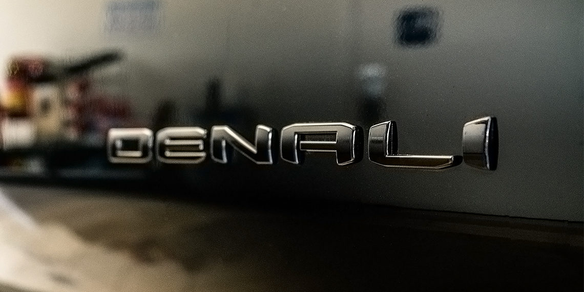 2021 GMC Sierra 2500HD Blackout Build Painted Nameplates 2