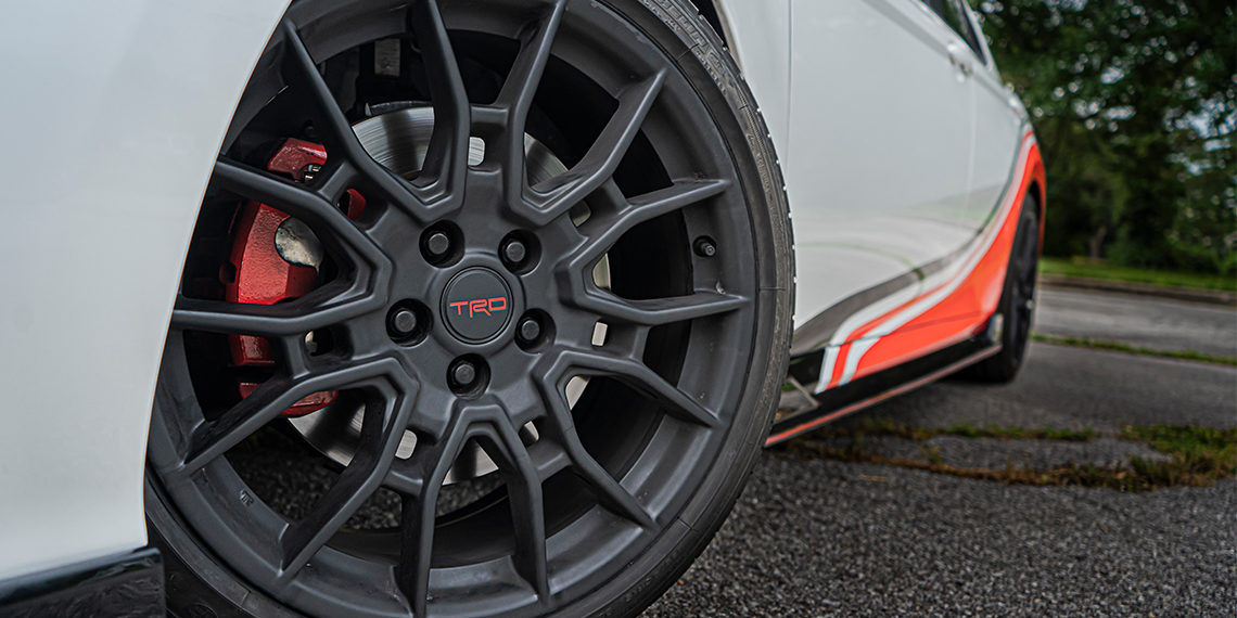 2021 Toyota Camry TRD Custom Racing Stripes Angled