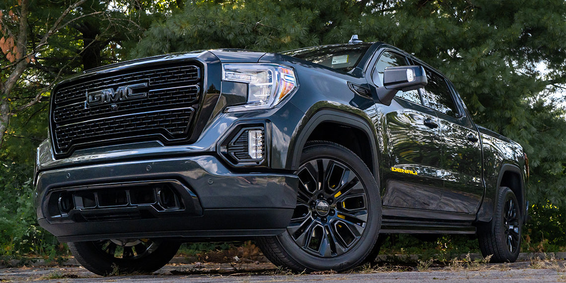2021 GMC Sierra Denali Black and Yellow Build Hero 2
