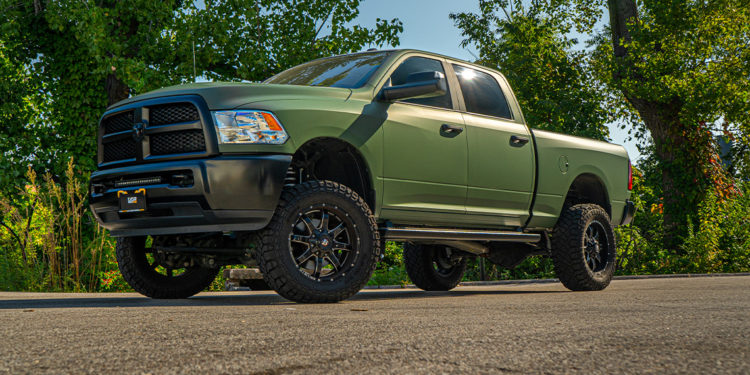 2021 RAM 2500 – Military Build Color Change