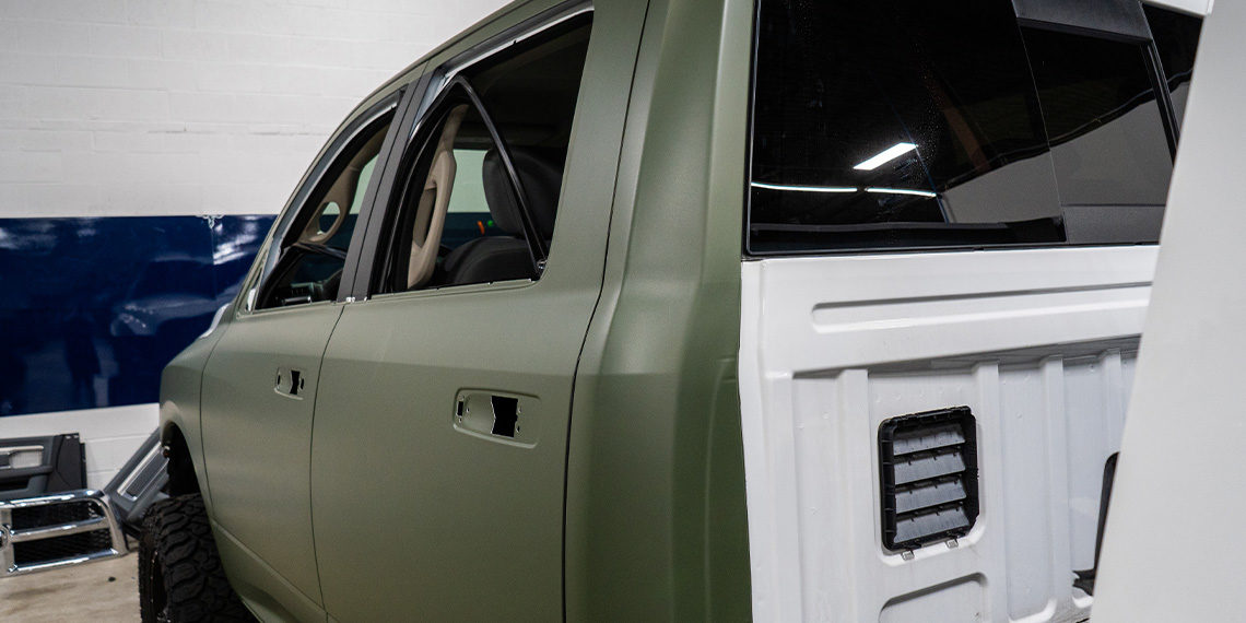 2021 RAM 2500 – Military Build Color Change