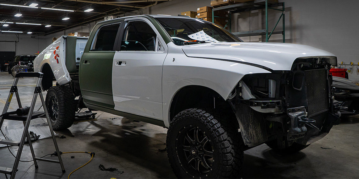 2021 RAM 2500 – Military Build Color Change
