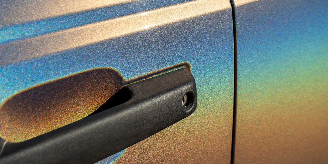 2021 Ford Bronco Sasquatch Psychedelic Color Change Wrap