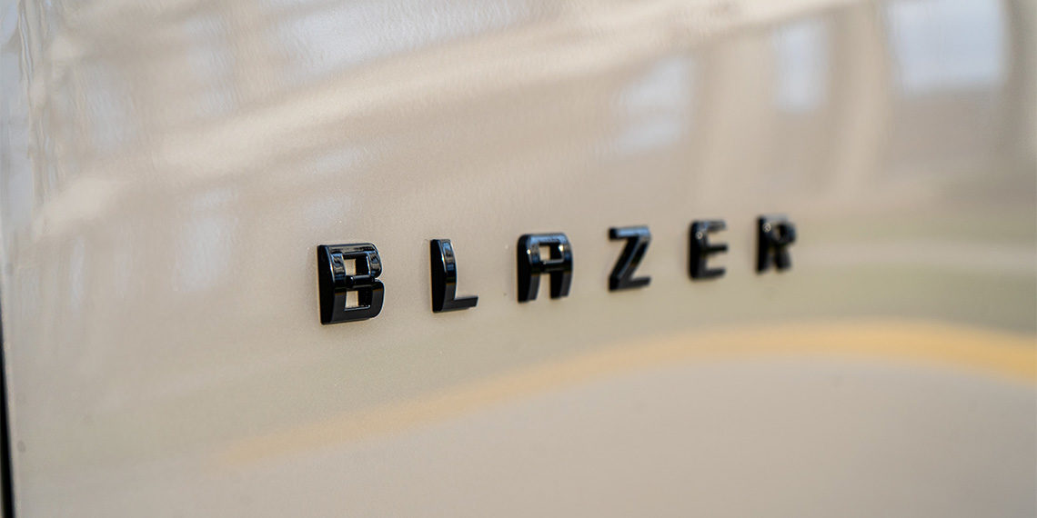 2021 Chevrolet Blazer LT Blackout Build Blackout Nameplates