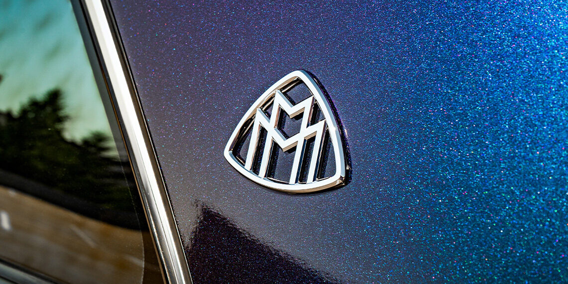 1996 Mercedes Maybach s600 Deep Space Color Flip Wrap