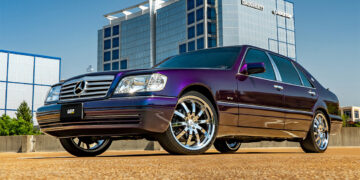 1996 Mercedes Maybach s600 Deep Space Color Flip Wrap