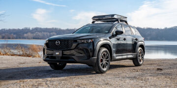 Offroad 2023 Mazda CX-50 with a lift kit