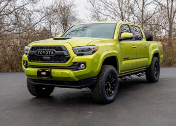 2023 Electric Lime Toyota Tacoma Custom Build