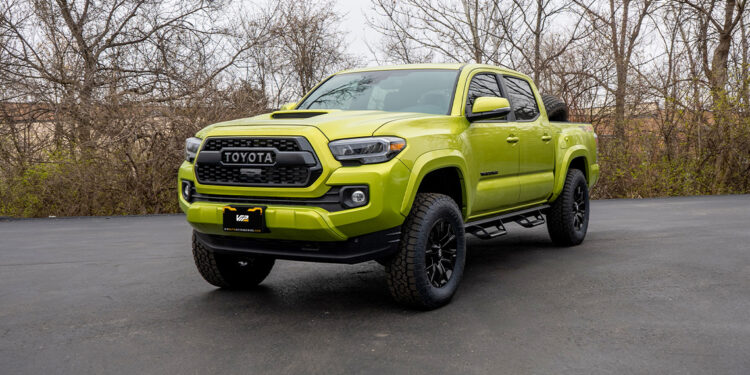 2023 Electric Lime Toyota Tacoma Custom Build