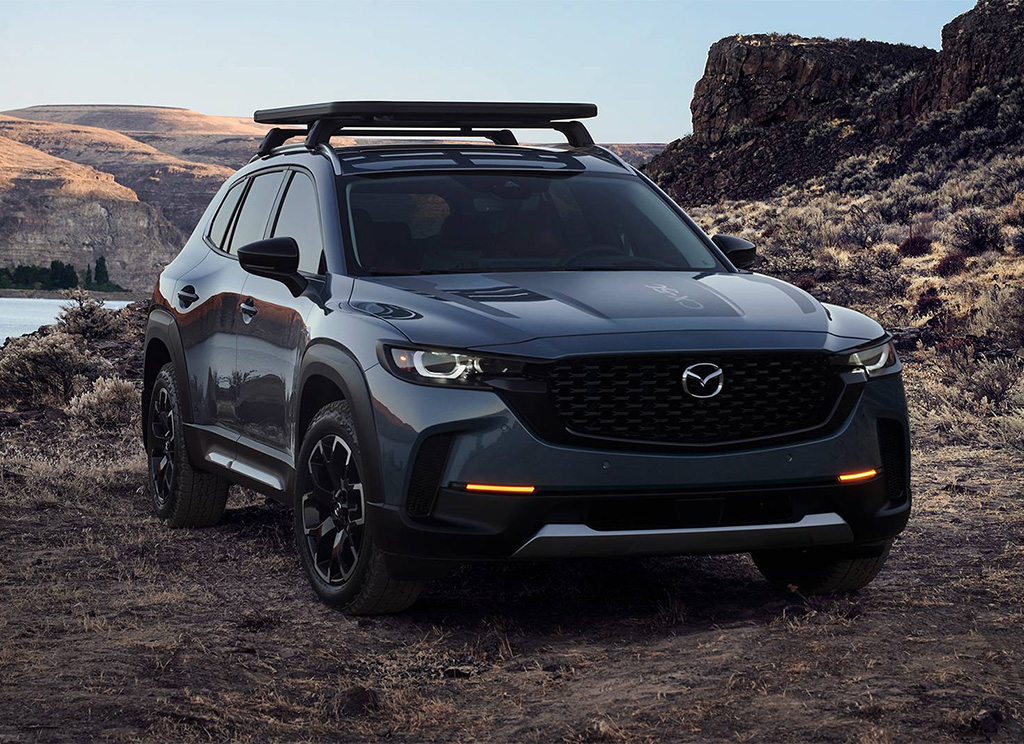 Meridian edition 2023 Mazda CX-50 with tinted windows