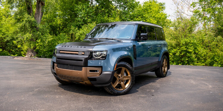 Custom 2020 Land Rover Defender With Bronze Accents