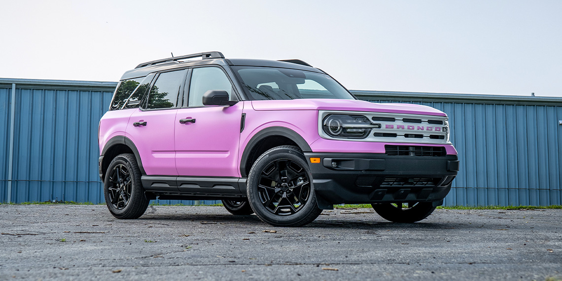 Hot Pink 2023 Ford Bronco Sport VIP Auto Accessories Blog