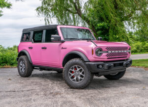Iridescent Pink 2023 Ford Bronco Custom Build – VIP Auto Accessories Blog