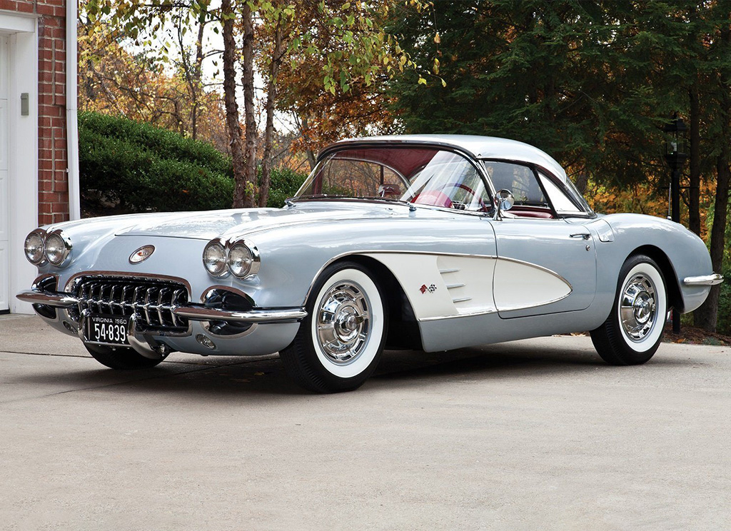 1960 C1 Corvette before small adjustments to the design.