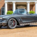 Dark Grey 1962 Chevrolet C1 Corvette restomod.