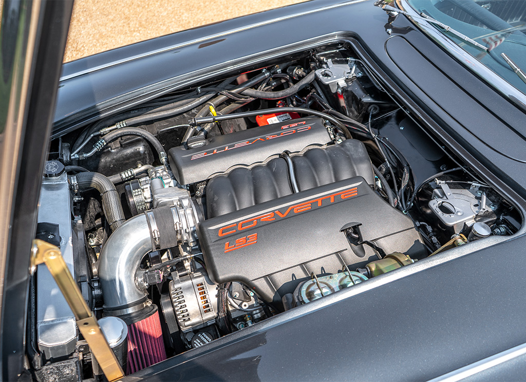 LS3 Corvette engine used in the 2008 to 2013 models.