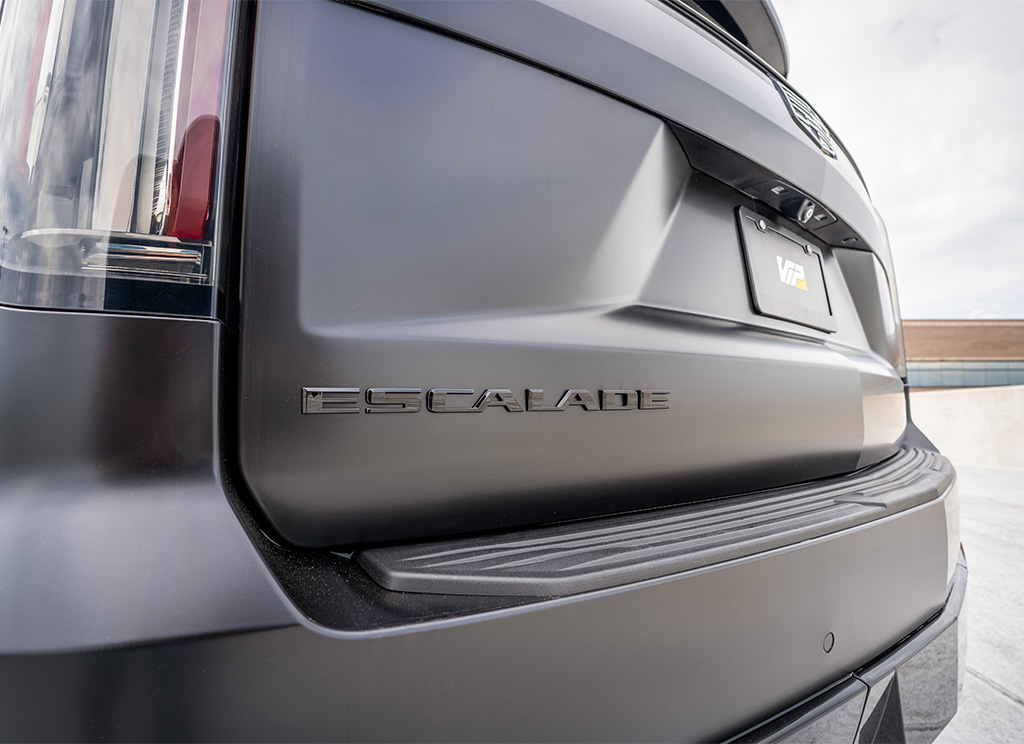 cadillac escalade rear nameplate