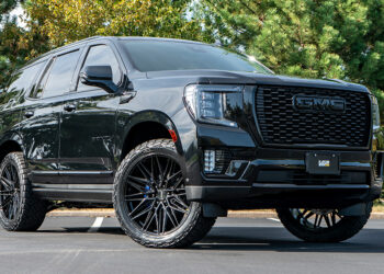 Lifted 2024 GMC Yukon Denali build with custom blackout trim.